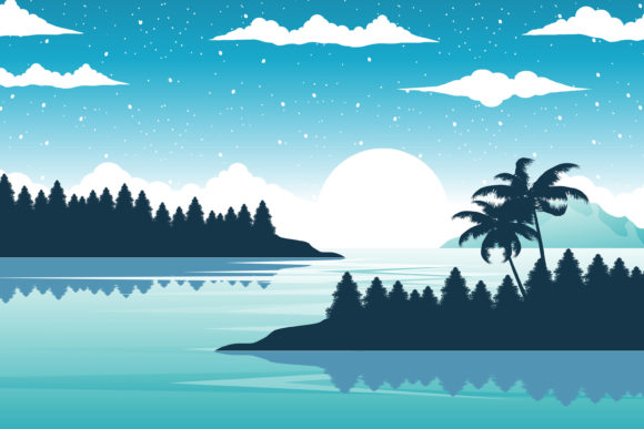Download Beautiful Beach in Sunrise - Sun Collection