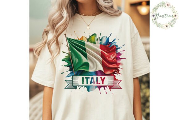 Download Italy Flag Watercolor PNG Clipart - Italy Collection