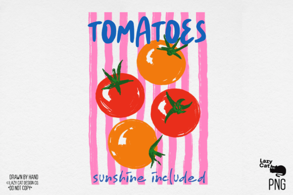Download Tomato Summer Sunshine PNG Sublimation - Sun Collection