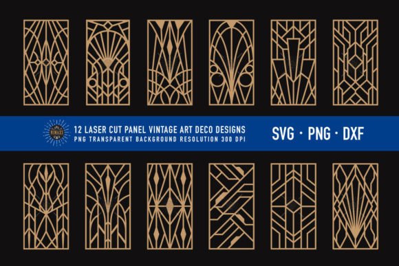 Download Laser Cut Panel Vintage Art Deco Designs - Designs Collection