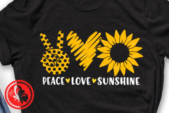 Download Peace Love Sunshine Yellow Sunflower - Sun Collection